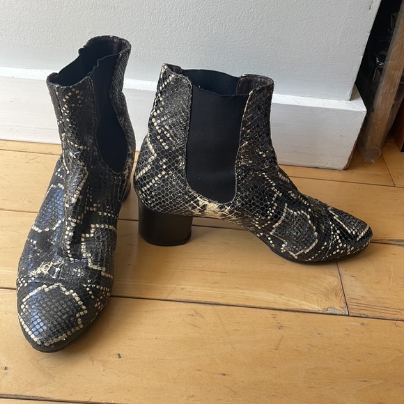 Isabel Marant Snakeskin Boots - Picture 2 of 5